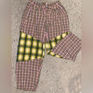 Plaid pants